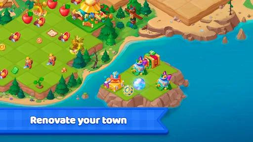 Merge Ville: Match Puzzle Game screenshot 1