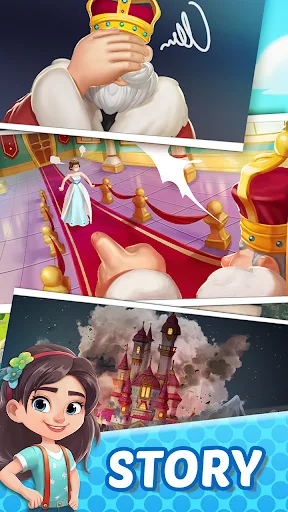 Queen’s Castle : Merge & Story screenshot 3