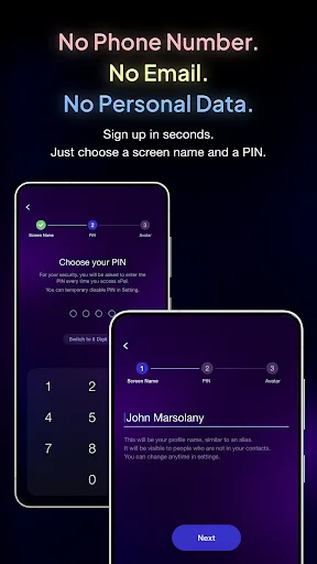 xPal Ultra Secure Messenger screenshot 2
