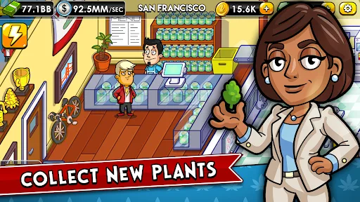 Weed Inc: Idle Tycoon screenshot 1