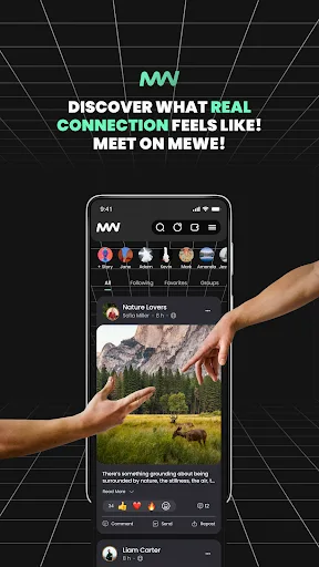 mewe: The Safe Network screenshot 2