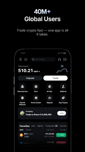 MEXC: Buy Bitcoin BTC & Crypto screenshot 4
