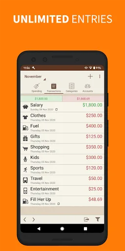 Spending Tracker screenshot 2