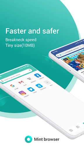 Mint Browser - Video download, screenshot 1