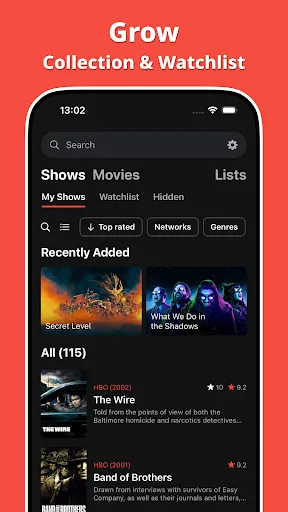 Showly: Track Shows & Movies screenshot 4