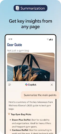 Microsoft Edge: AI browser screenshot 4