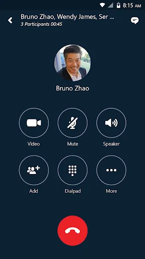 Skype for Business for Android screenshot 1