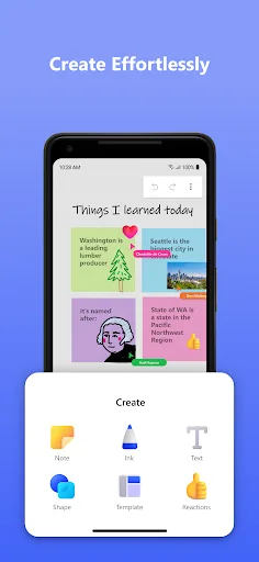 Microsoft Whiteboard screenshot 1