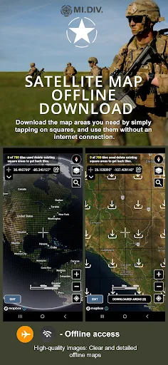 Satellite Map Offline Download screenshot 1