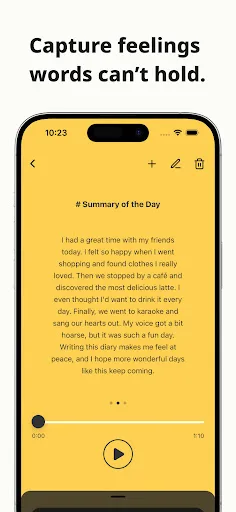 Murmur - Voice Diary screenshot 4