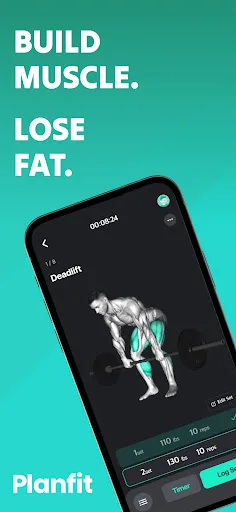 Planfit - Gym Workout Planner screenshot 1