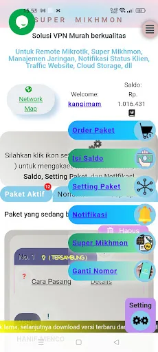 Super Mikhmon - Voucher & Map screenshot 2