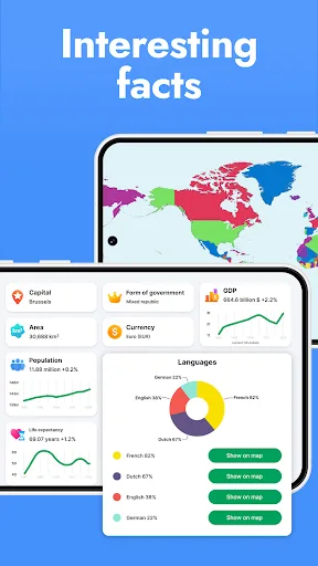 StudyGe - World Geography Quiz screenshot 1