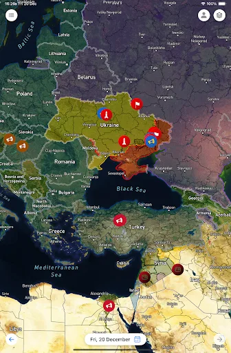Military Summary: Conflict Map screenshot 4