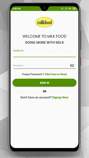MilkFood screenshot 1