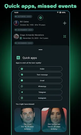 Birday - Birthday Manager screenshot 3