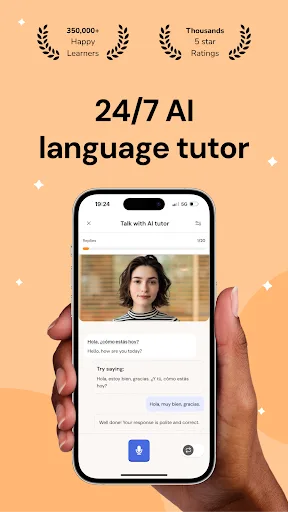 MakesYouFluent AI Language App screenshot 1