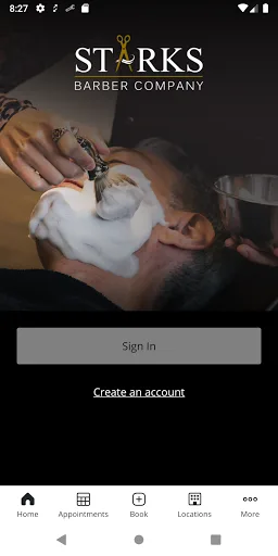 Starks Barber Company screenshot 2