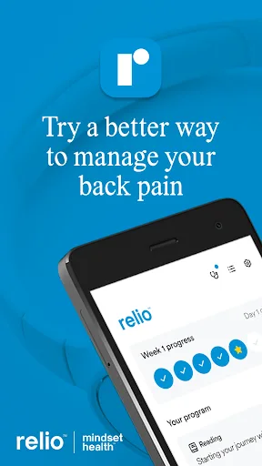 Relio: Back Pain Management screenshot 1