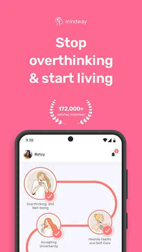 Mindway: Stop Overthinking screenshot 1