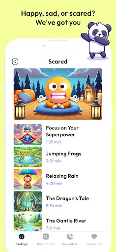 Mini Meditators: Kid Feelings screenshot 2
