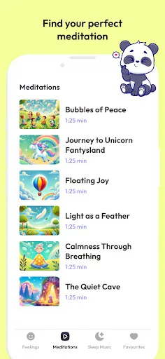 Mini Meditators: Kid Feelings screenshot 4