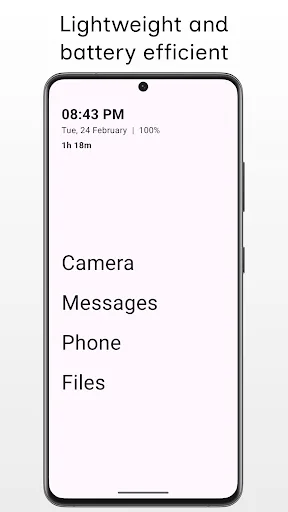 Minimo | Minimalist Launcher screenshot 2
