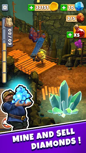Mine & Slash: Arcade RPG Games screenshot 3