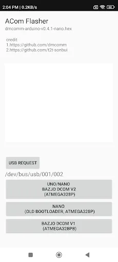 Alpha Com ACom Flasher screenshot 3