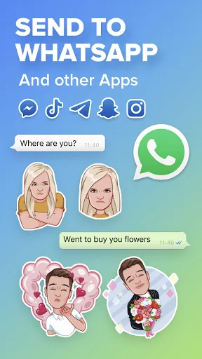 Mirror: Emoji maker, Stickers screenshot 3