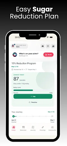 Sugarless - Quit Sugar Habit screenshot 2
