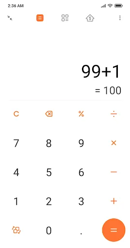 Calculator screenshot 1