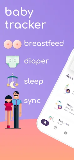 Baby Tracker: Feeding & Sleep screenshot 1