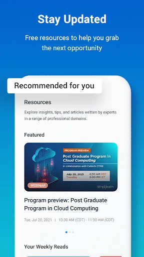 Simplilearn: Online Learning screenshot 3