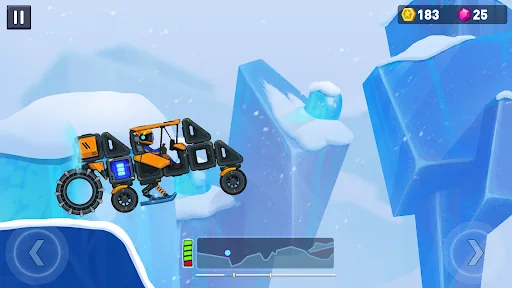 Rovercraft 2 Race a space car screenshot 2