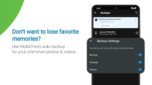 MobiDrive Cloud Storage & Sync screenshot 3