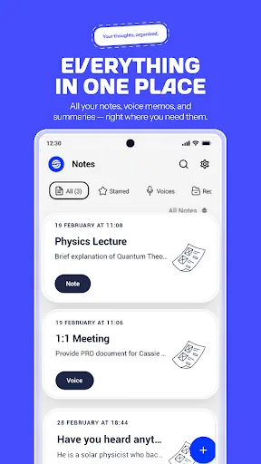 Notely Voice: AI Voice to Text screenshot 1