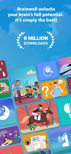 Brainwell - Brain Training screenshot 1
