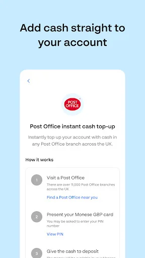 Monese - A banking alternative screenshot 3