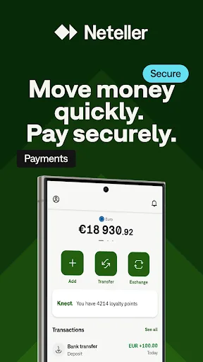 Neteller – Fast Payments screenshot 1