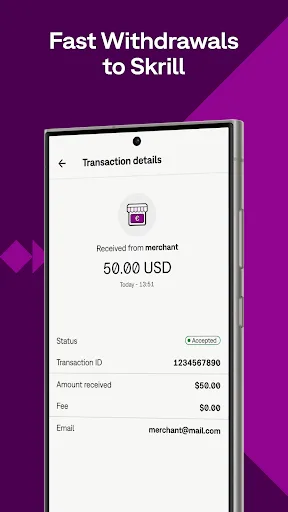 Skrill - Fast, secure payments screenshot 2