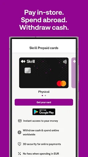 Skrill - Fast, secure payments screenshot 4