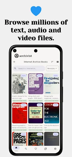 Archivist Browser screenshot 2