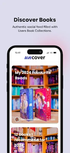 Uncover - Bookish App screenshot 2