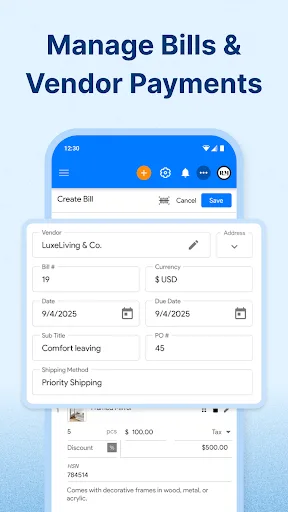 Moon Accounting & Billing App screenshot 4