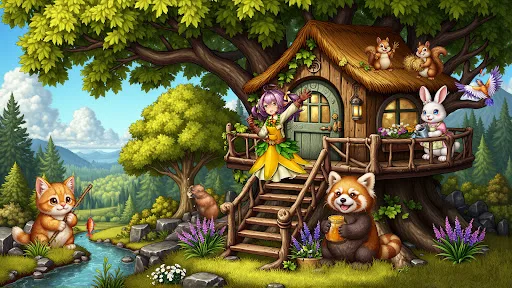 Dragon&Elfs（Five Merge Game） screenshot 2