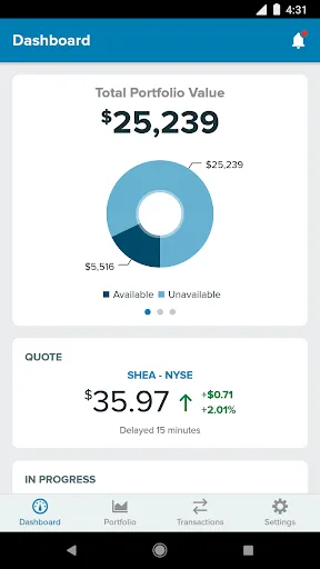 Stock Plan screenshot 1
