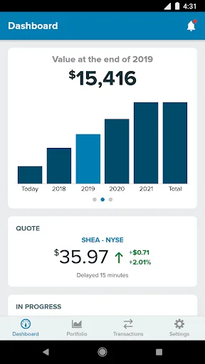 Stock Plan screenshot 2