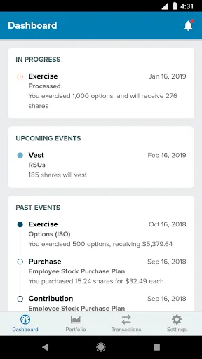 Stock Plan screenshot 3