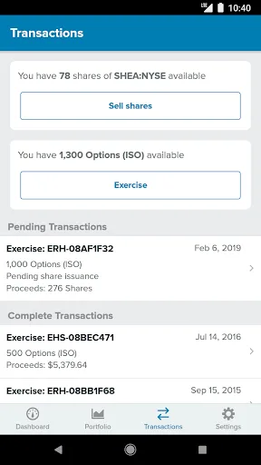 Stock Plan screenshot 4